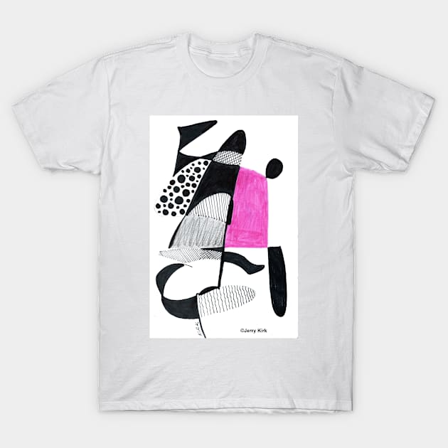 Abstract Drawing #1: 'BALANCE' T-Shirt by jerrykirk